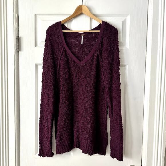 Free People Songbird Knit Sweater Sz M - Picture 1 of 4